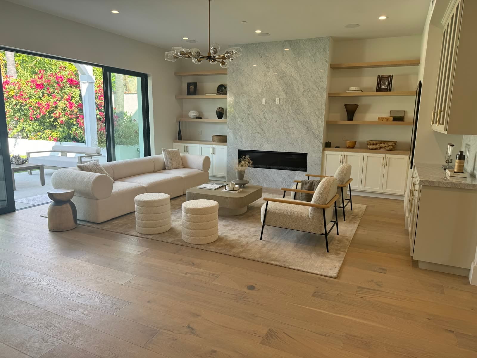 Living Room In-Ceiling Audio - Multi-Room Audio by LA Smart Home Systems